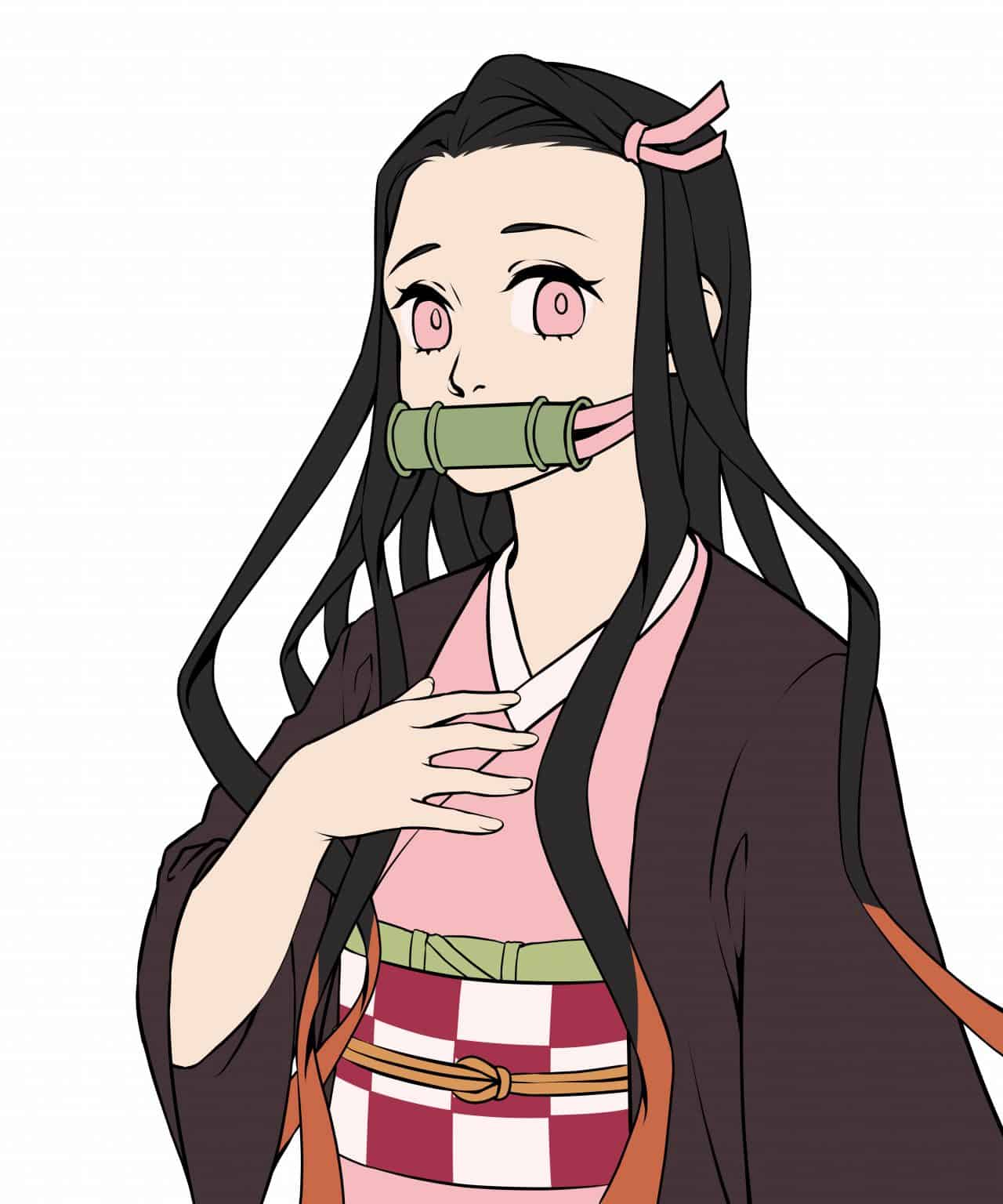 Demon Slayer Nezuko Face Drawing Images and Photos finder